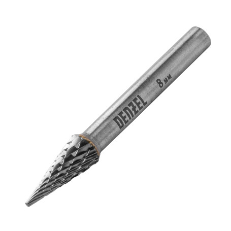 Borehole for metal, carbide, conical rounded, type-L, 16 mm// Denzel