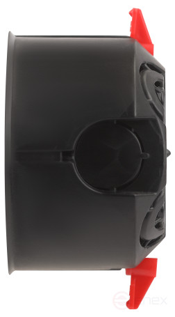 Коробка установочная ЭРА KUP-4-70-45 черная 4х местная 283х70х45мм для полых стен саморезы пластиковые лапки IP30