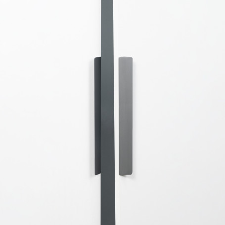 Handle meb. bracket alum. ELBRUS 96/106 graphite, AKS