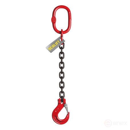 8T 3.5m OCALIFT Sling 1CC Single-branch chain T8 G80 Glazed chain