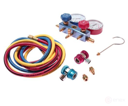 Устройство для заправки автокондиционера R-134a L=150см JTC