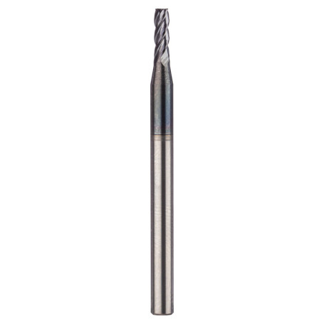 End mill plosk TV/cpl 4Z No.008, 4/4*14*50 HRC45 AlTiN without chamfer profiled