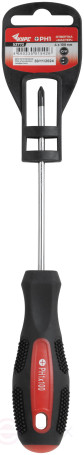 Screwdriver "Master", CrV steel, rubberized handle 4x100 mm PH1