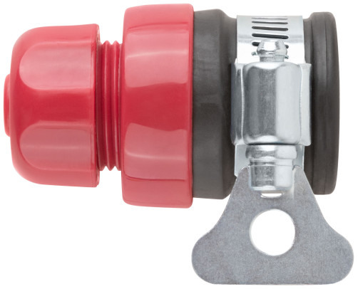 External adapter with 1/2" - 3/4" clamp