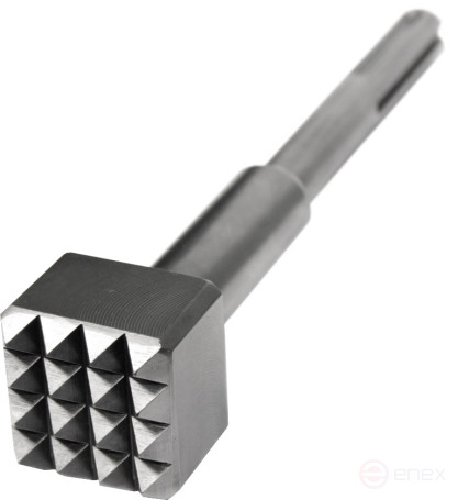 Бучарда SDS-MAX ПРАКТИКА SDS-max 45x45 х 245 мм, 16 зубьев, серия Профи (791-660)