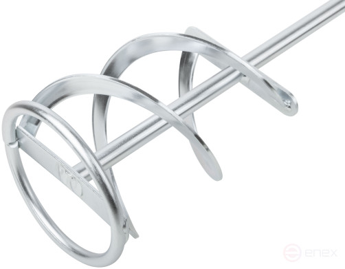 Миксер для тяжелых строительных смесей усиленный Профи, хвостовик М14, 120х590 мм, 04284