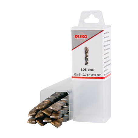 Impact drills for concrete Ø 8 SDS-plus in individual plastic packaging, 211081K