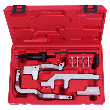 Camshaft / crankshaft locking kit, PSA / MINI, case, 10 pieces MASTAK 103-21207C