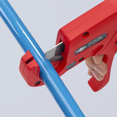 Pipe cutter-scissors for plastic pipes (including insulating ones) Ø 6 -35 mm, L-185 mm