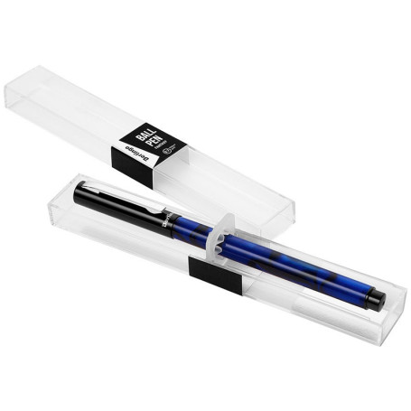 Ручка шариковая подарочная Berlingo "Fantasy" синяя, 0,7 мм, корпус: синий акрил