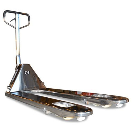 Hydraulic trolley made of stainless steel OX25-Steel OXLIFT 2500 kg