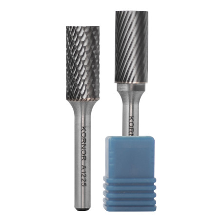 KORNOR cylindrical borehole 4 mm, double notch