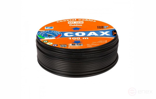 Кабель коаксиальный SAT-703E AVS Electronics outdoor (упк50 м.)