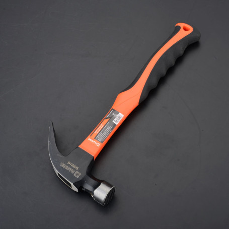 Nail hammer, two-component fiberglass handle, magnetized head, 700 gr.// HARDEN