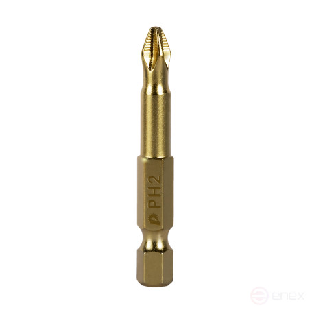 Screwdriver bit PRACTICE "Expert" PH-2 x 50mm Tin (1 pc.), blister