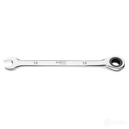 Key combined with ratchet 13 mm, 09-065