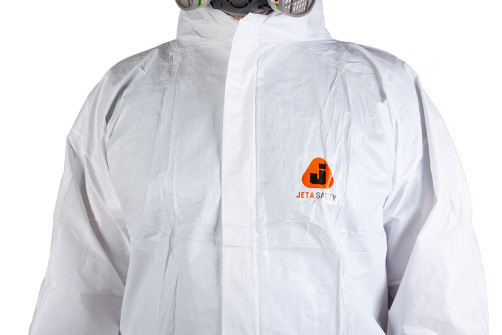 Protective jumpsuit Jeta Safety JPC60, 55% polyethylene, 45% polypropylene, (XXXL) - 1 pc.