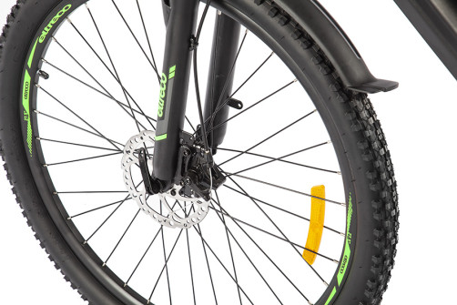 Велогибрид Eltreco Ultra Trend Up Черно-зеленый-2500