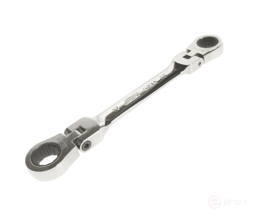 Cap wrench 10x12mm ratchet hinge L=150mm JTC