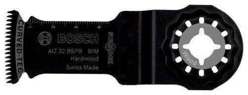 Погружное пильное полотно BIM AIZ 32 BSPB Hard Wood 50 x 32 mm, 2608661630