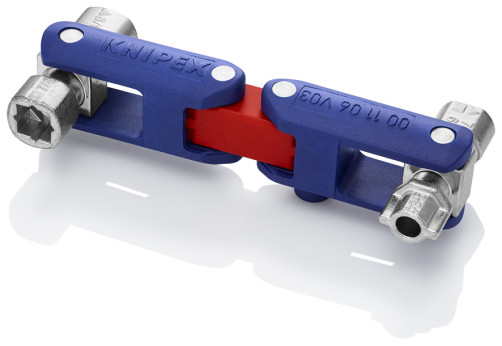 Universal DoubleJoint key for standard cabinets and locking systems, triangle: 7-9