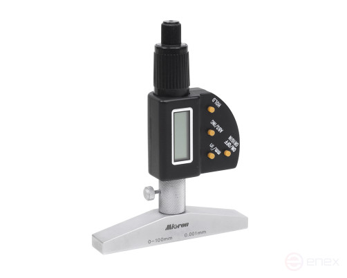 Глубиномер микрометрический ГМЦ-100 0,001 цифровой Micron