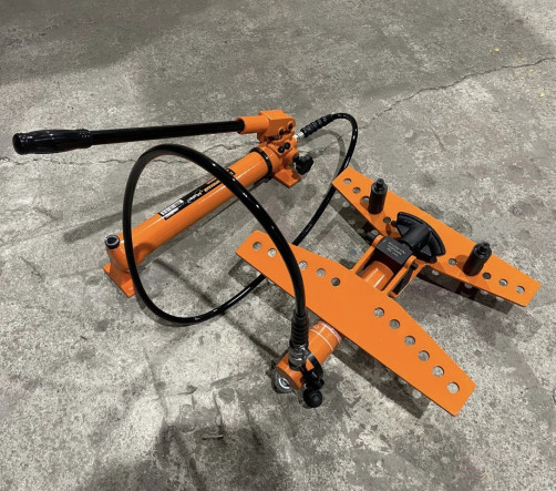 Manual hydraulic two-stage pump RNG-7010 (700 bar, 1.0 L, RVD 1.8 m) MALIEN