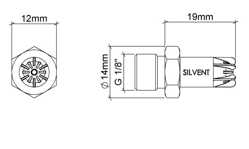 Silvent 1011 air nozzle
