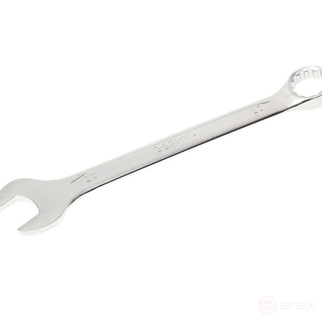 Ключ комбинированный 25мм ER-53251(Chrome vanadium) на держателе PRO ЭВРИКА 1/10/50