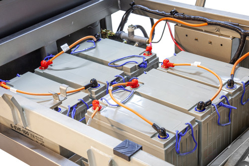 Cargo electric tricycle Rutrike Expert PRO Plus 2200, grey