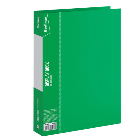 Folder with 80 Berlingo "Standard" inserts, 30 mm, 800 microns, green