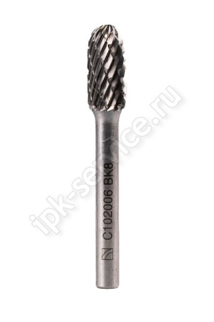 Борфреза сфероцилиндрическая C061606 ВК8