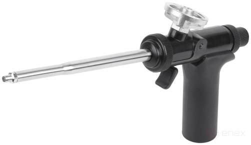 Mounting foam gun, plastic housing