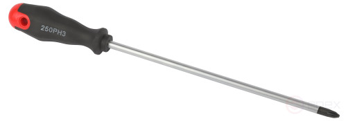 250PH3 Отвертка ЭРА PH 3х250 мм крестовая двухкомпонентная рукоятка