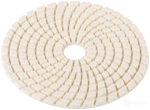 Diamond flexible grinding wheel AGSHK (Velcro), wet grinding, 100 mm, P 30