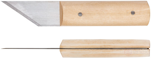 Boot knife, wooden handle 175 mm