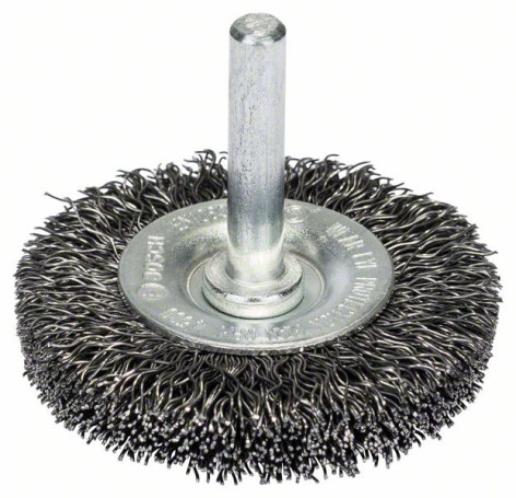 Дисковые щетки для дрелей – витая проволока, Ø 75 мм