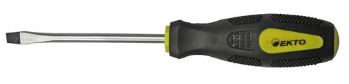 Screwdriver SL 8x200 mm Chrome vanadium steel.