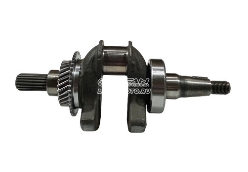Коленвал LIFAN 13110/173F-L D19,5 мм (шлицевой)