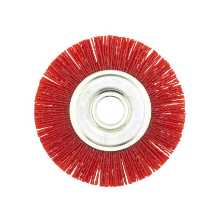 Кордщетка для УШМ нейлоновая, радиальная, 125мм, Чеглок (6/60)