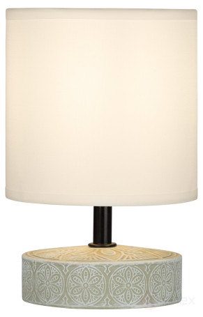Rivoli Eleanor 7070-501 Table Lamp 1 * E14 40W ceramic beige, white
