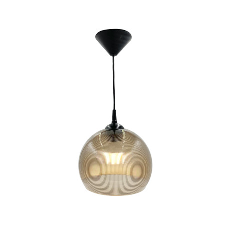 Lamp NSB 11-60-259 UHL4, SVET series SPHERA smoky prism, black cord