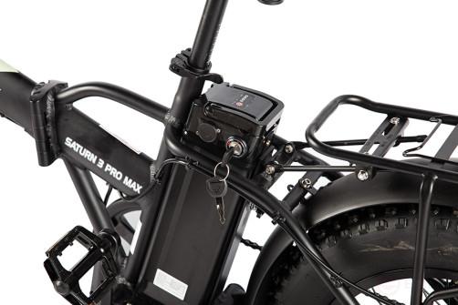 Gelbert Saturn 3 PRO MAX electric bike, black