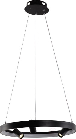 Светильник подвесной (подвес) Rivoli Selena 6147-101 LED 77 Вт 3000 - 6000 К с пультом