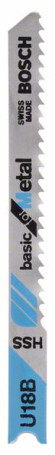 Saw blade HSS, U 18 B Basic for Metal