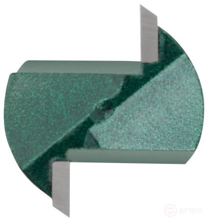 Фреза пазовая прямая с двойным лезвием DxHxL=22х25,4x60 мм