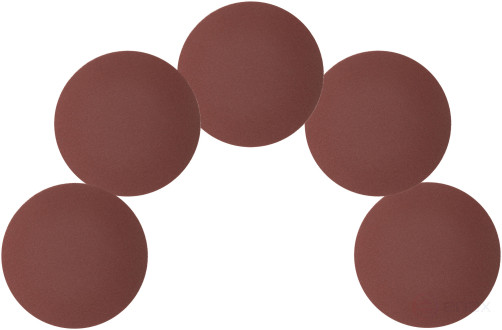 Solid grinding wheels (Velcro), aluminum oxide, 125 mm, 5 pcs. P 150