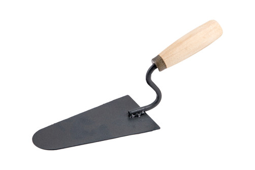 Кельма бетонщика с деревянной ручкой (окрас порошок)