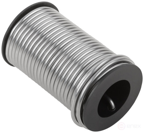 Solder POS 40 with rosin, wire diameter 2 mm, on a coil, 100 gr.