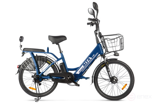 Gelbert ALFA 1 ST electric bike, green